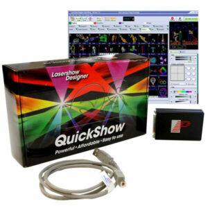 Pangolin Quickshow 3 Laser software + laptop