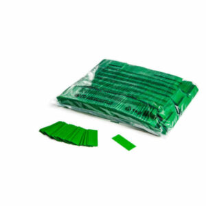 MAGICFX Confetti Rectangle 55x17mm Paper Tissue Dark Green (1 kg)