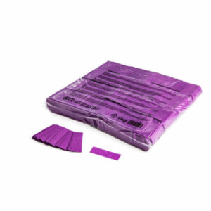 MAGICFX Confetti Rectangle 55x17mm Paper Tissue Purple (1 kg)