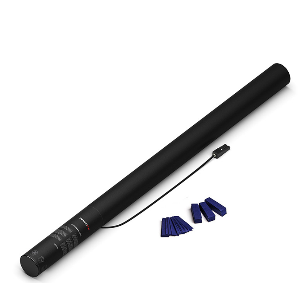 80 CM ELECTRIC PAPER CONFETTI DARK BLUE