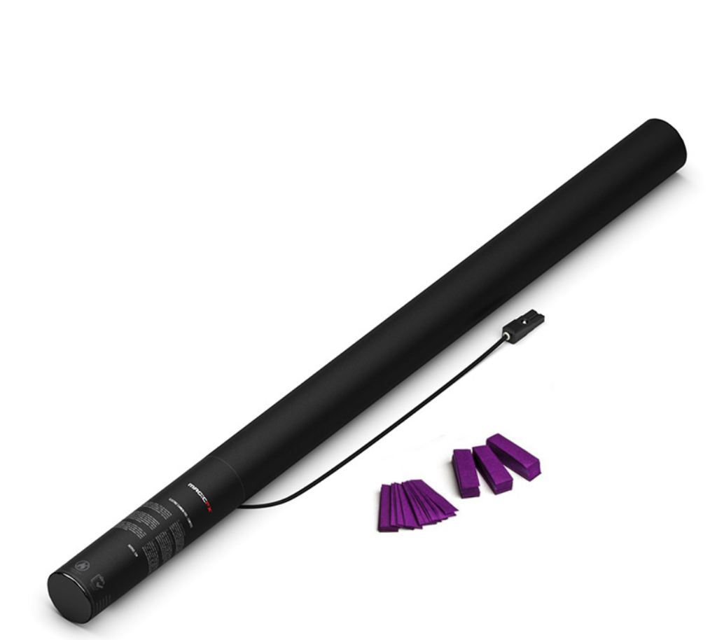 80 CM ELECTRIC PAPER CONFETTI PURPLE