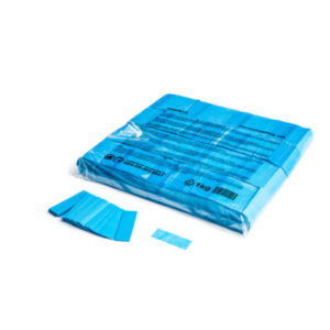 MAGICFX Confetti Rectangle 55x17mm Paper Tissue Light Blue (1 kg)