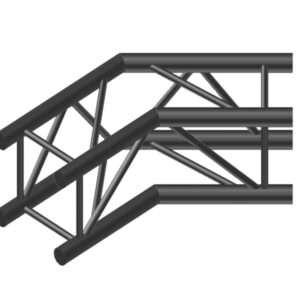 Prolyte - H30V square black corner C003 (2-way 90°)